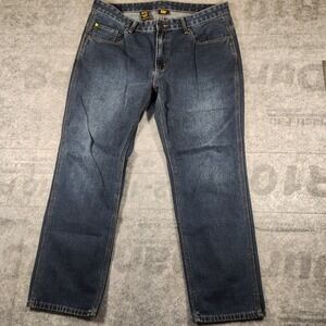 Men's Denim By CAT Caterpillar Jeans Work Wear Size 39x28